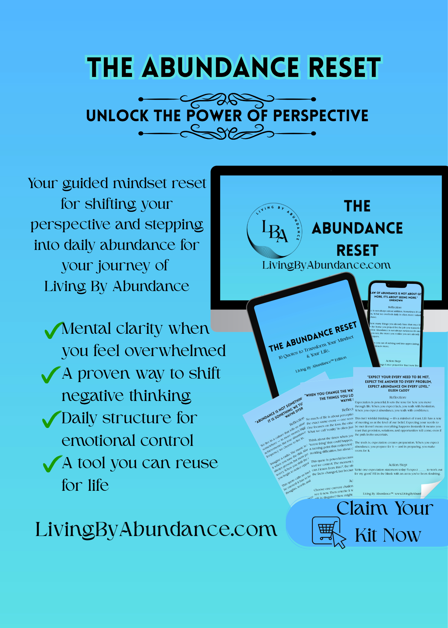 Living By Abundance™ The Abundance Reset