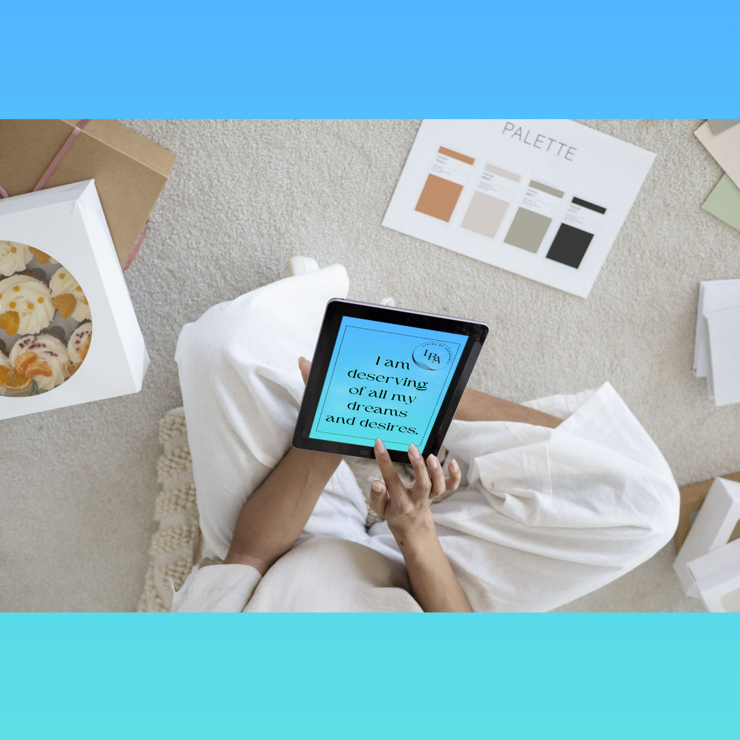 Living By Abundance: 120-Day Affirmation eBook + 365 Printable Cards Bundle