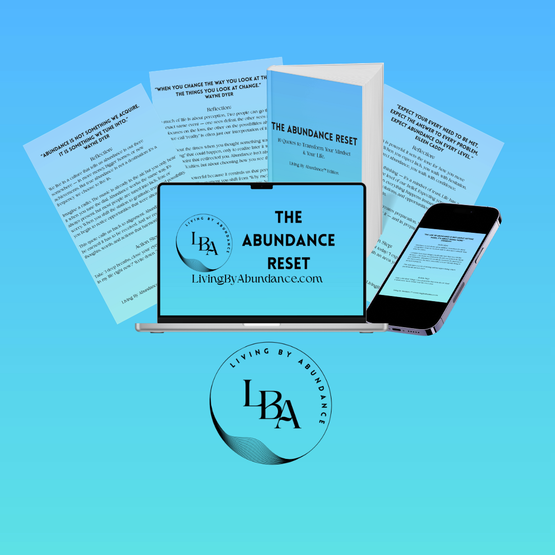 Living By Abundance™ The Abundance Reset