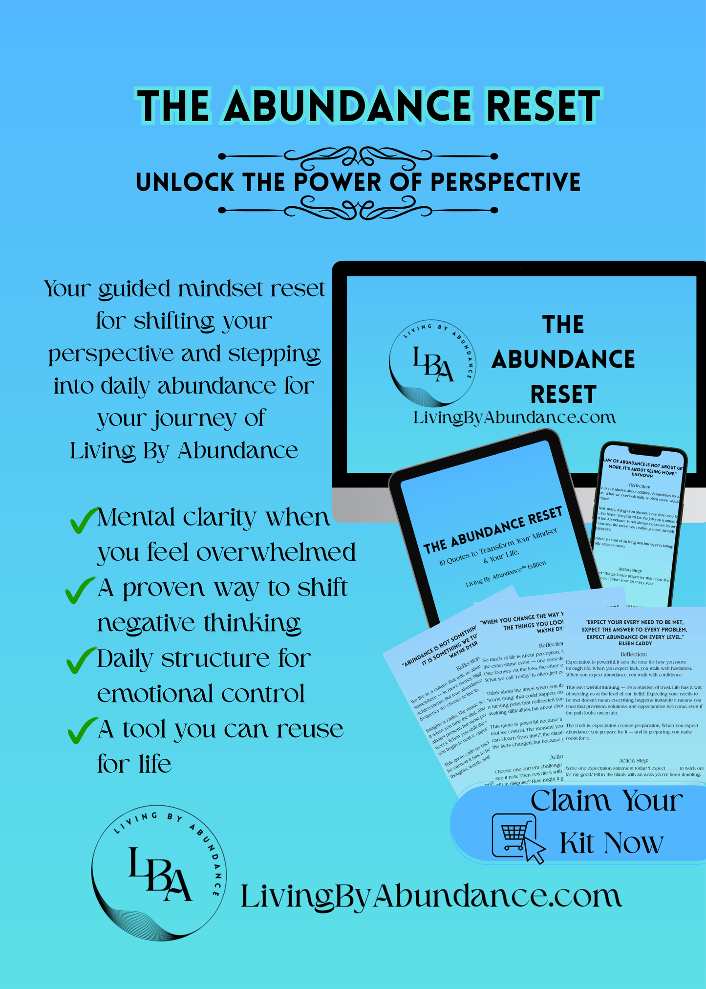 Living By Abundance™ The Abundance Reset