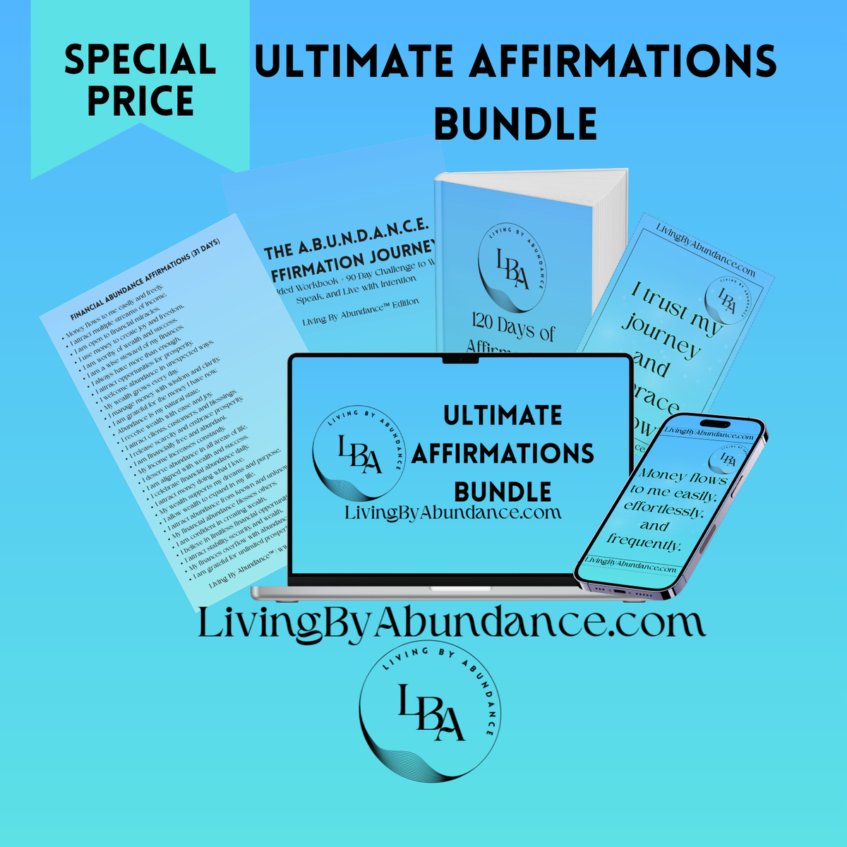 Living By Abundance™ Ultimate Affirmations Bundle